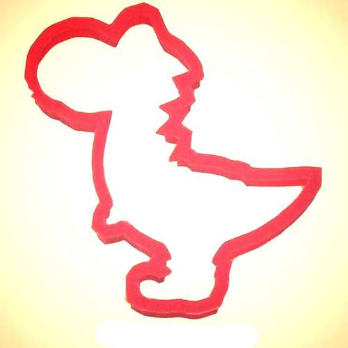 Cartoon Dragon Cookie Cutter - Click Image to Close